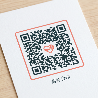 抖音揭秘 商务合作二维码